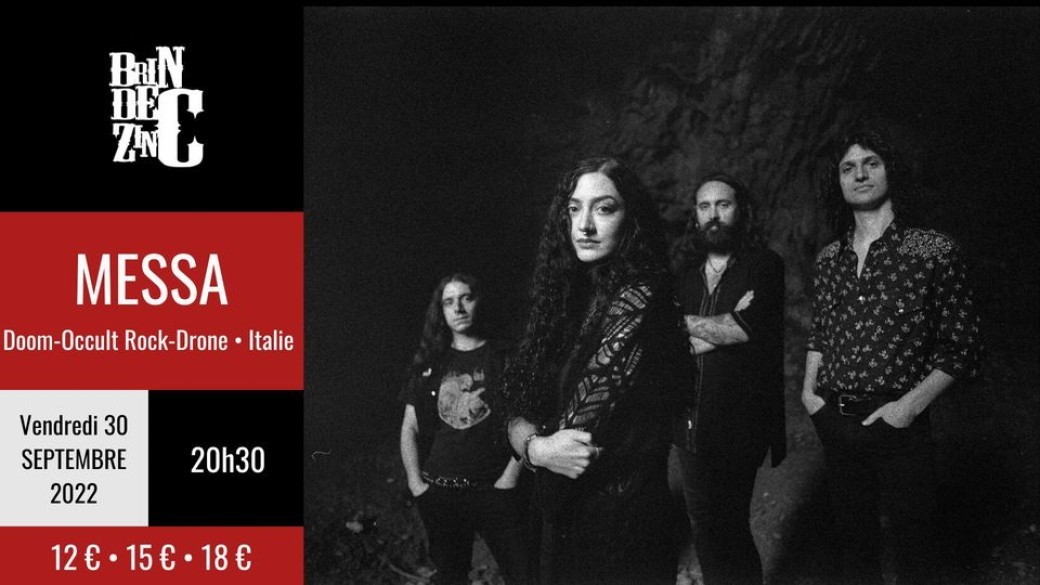 MESSA (Doom-Occult Rock-Drone • Italie)