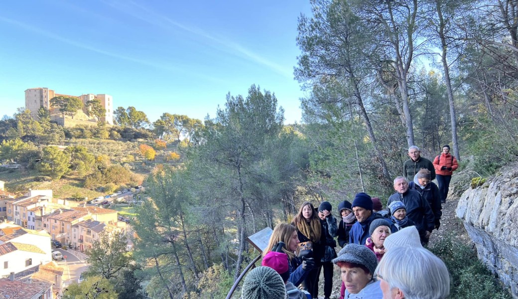Meyrargues, le sentier de l'aqueduc