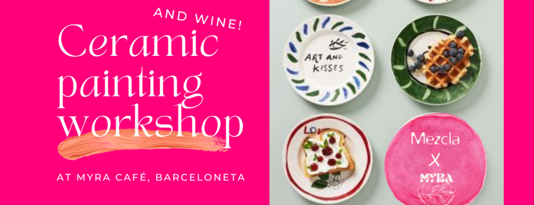 Mezcla x MYRA | Plate Painting & Natural Wine