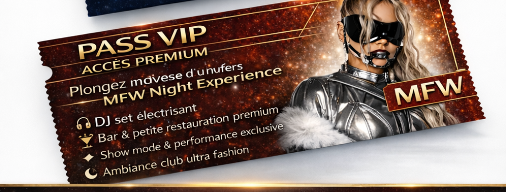 MFW 2026 Mulhouse Fashion Week Musée National de l'Automobile - ouverture des portes à 16h00