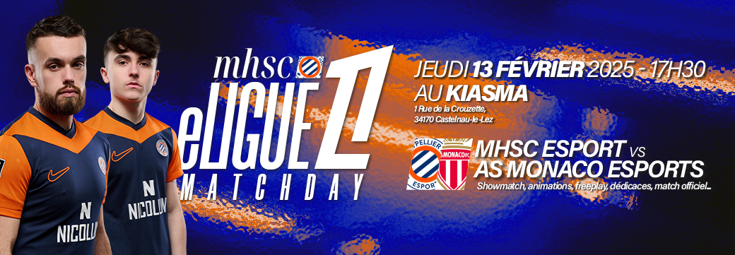 MHSC eLigue 1 Matchday