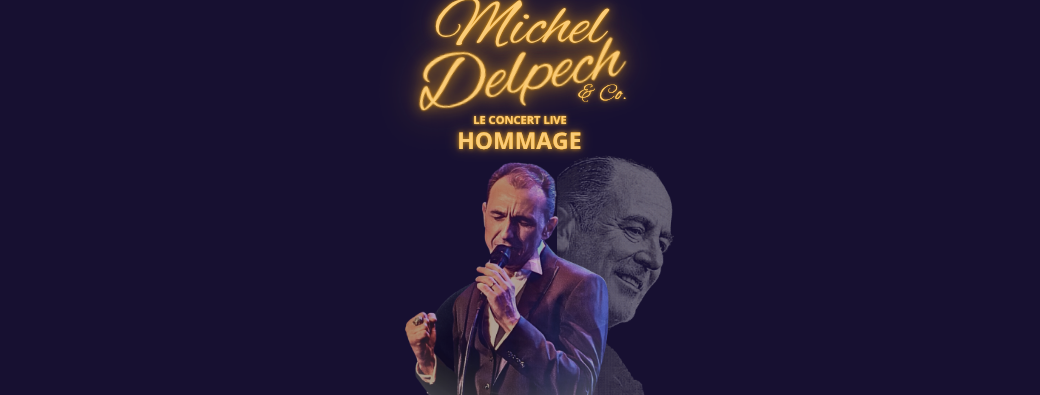 Michel Delpech Le concert live hommage 
