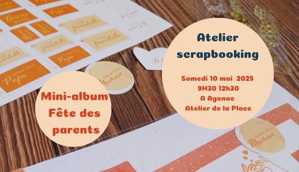Mini album fête des parents 