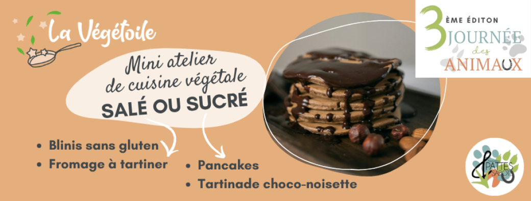 Mini-ateliers de cuisine végétale - Journée des Animaux