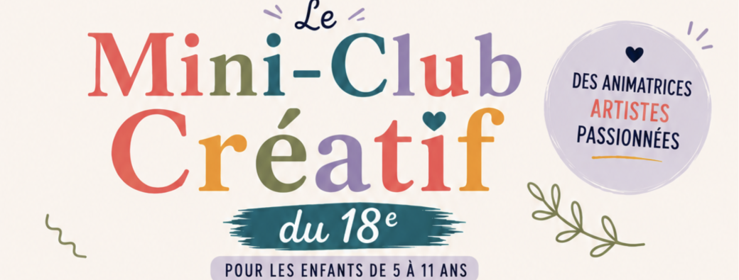 Mini club créatif