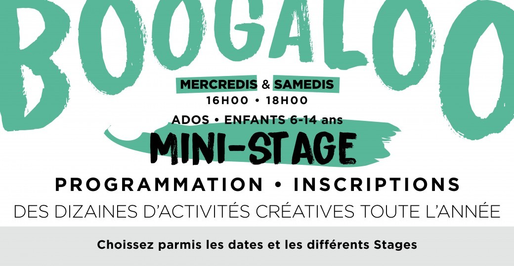 Mini-Stages • 16h00 - 18h00