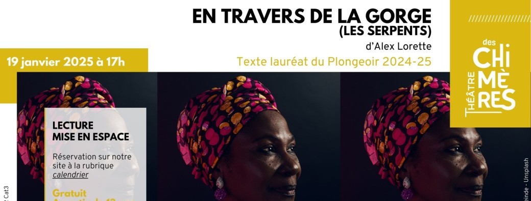 Mise en espace du texte lauréat du Plongeoir