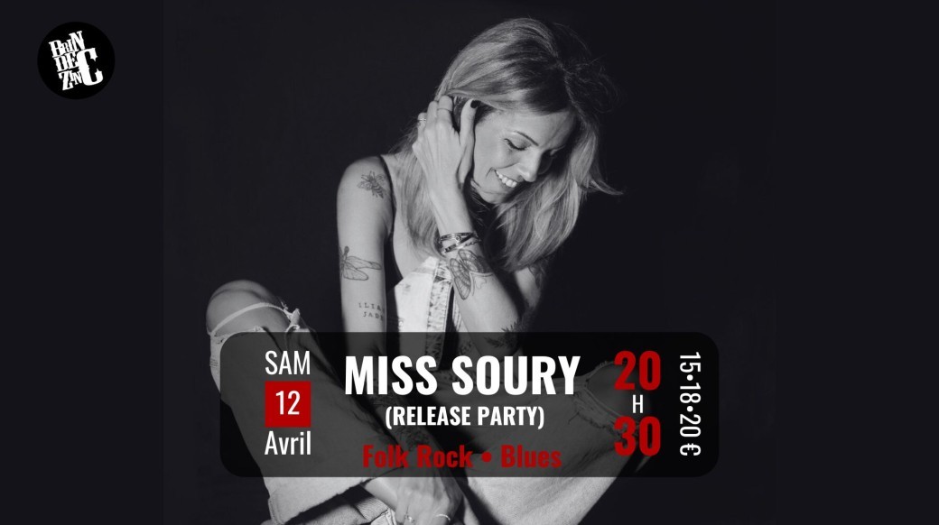 Miss Soury (Folk Rock - Blues • Release Party de “SEVEN“ )