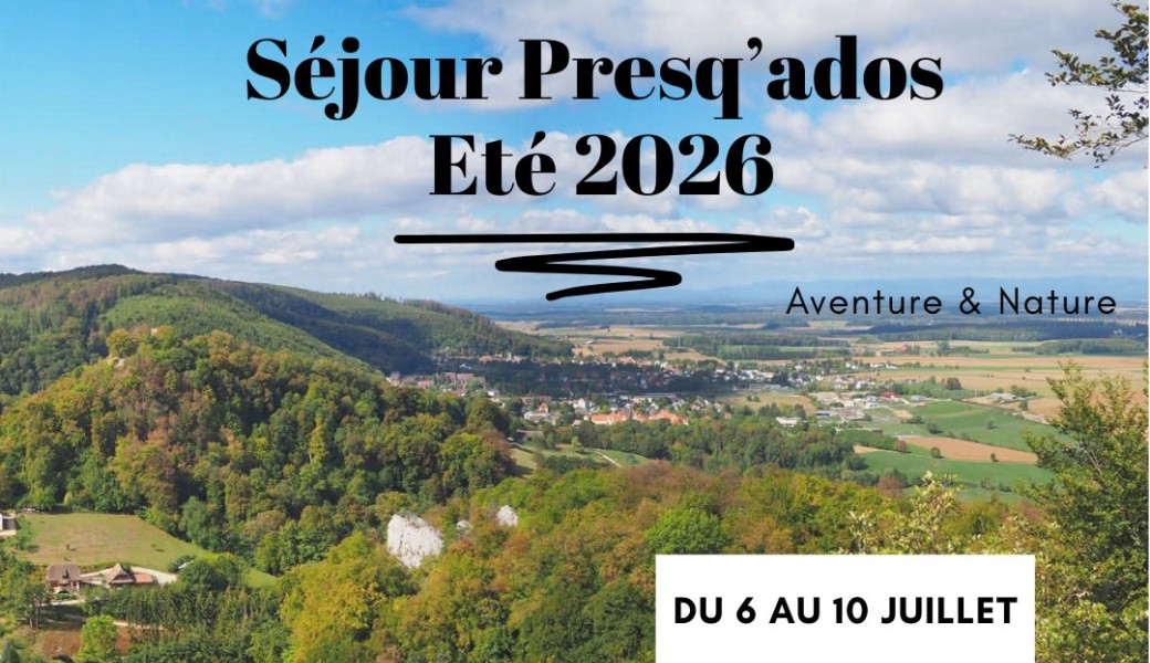 MJC - Séjour Presq'ados été 2026 