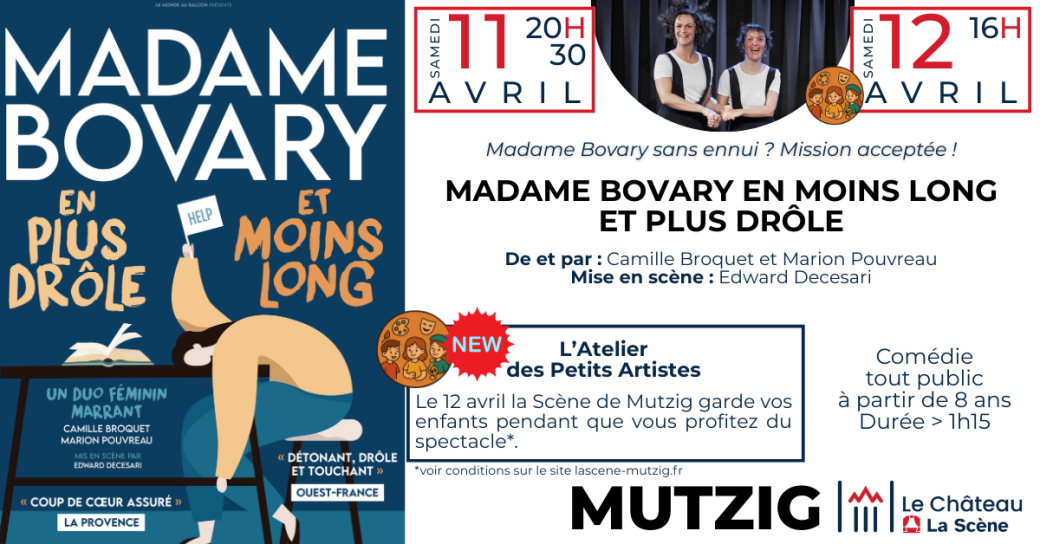 Madame Bovary en moins long et plus drôle