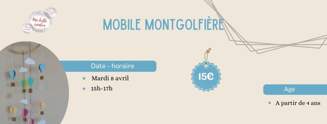 Mobile montgolfière