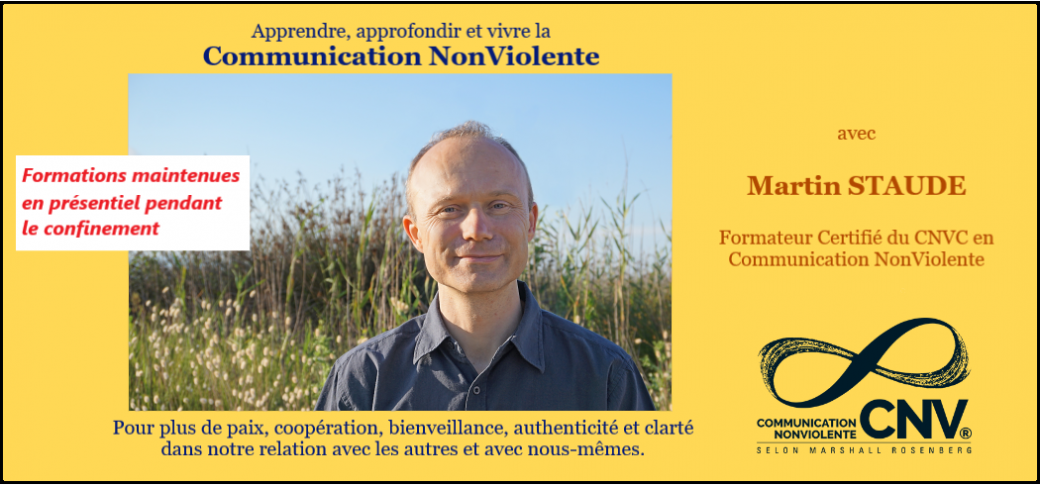 Module 1 en CNV : Introduction à la Communication NonViolente (2 jours)