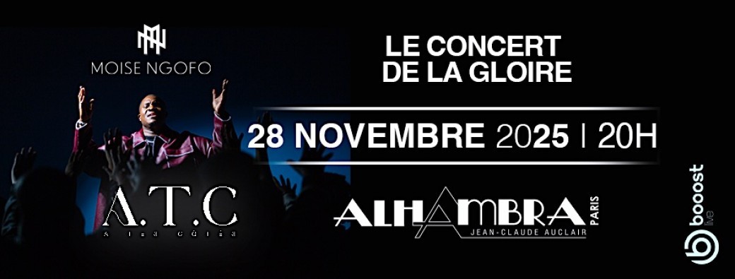 MOISE NGOFO en CONCERT à L'Alhambra (Paris)