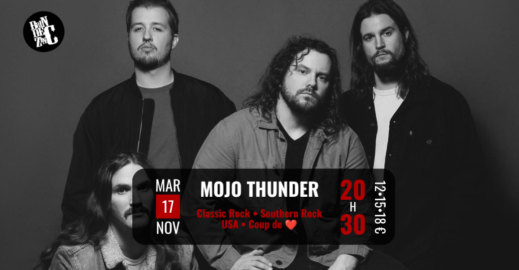 Mojo Thunder (Classic Rock • Southern Rock • USA • Coup de ❤️)  