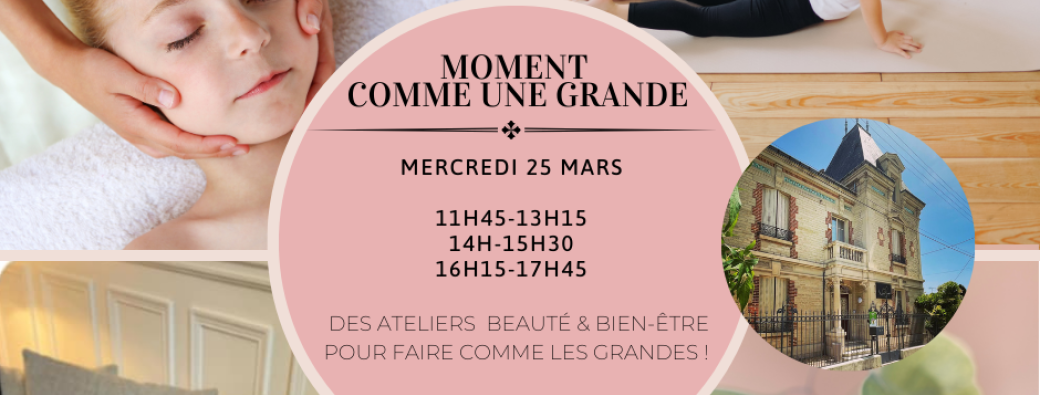 Moment comme une grande