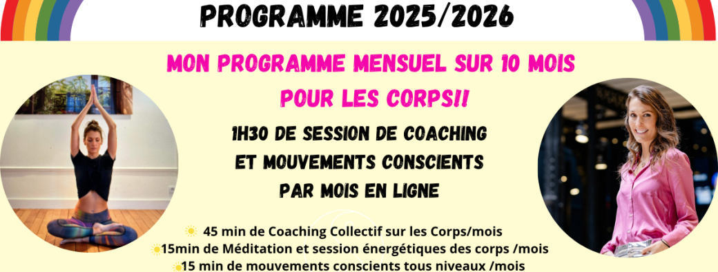  Mon HAPPY MONTHLY BODY  Programme 2025/2026