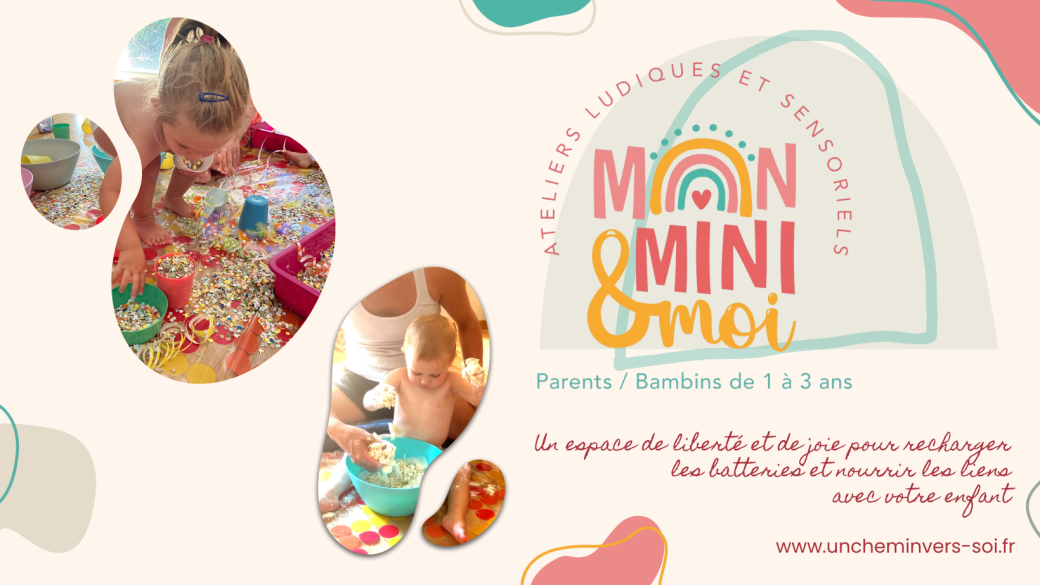 Atelier ludique et sensoriel parent-bambin (1 à 3 ans)