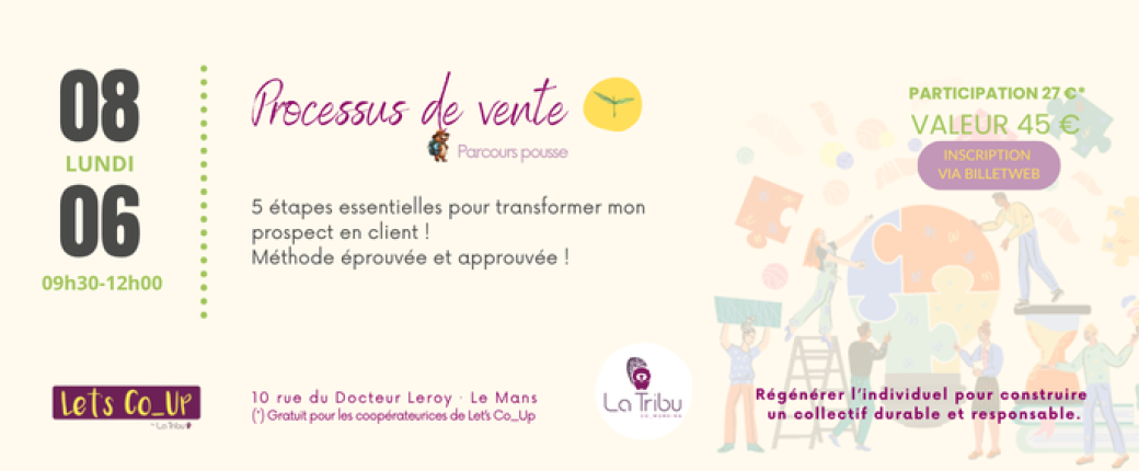 Mon processus de vente