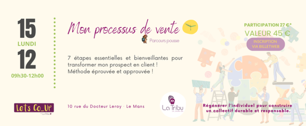 Mon processus de vente