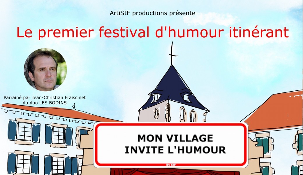 Mon village invite l'humour