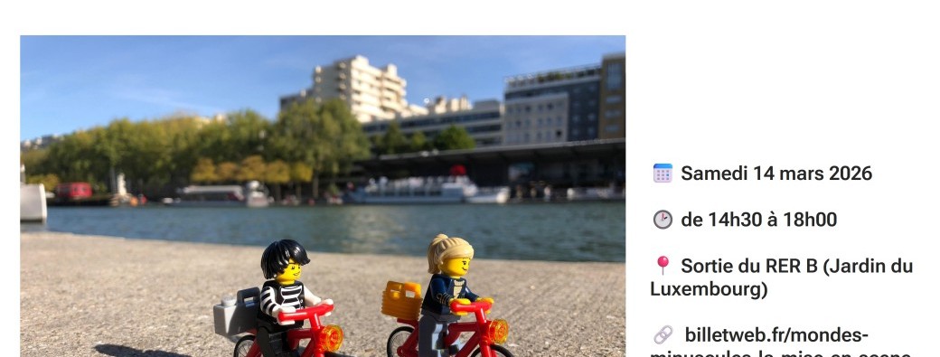 Mondes minuscules : La mise en scène au Jardin du Luxembourg