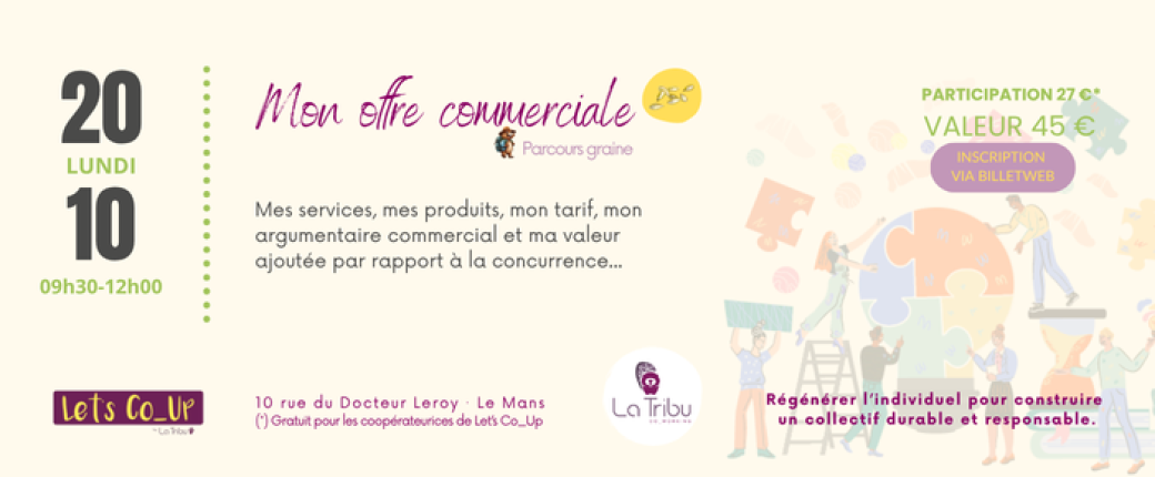 Mon offre commerciale