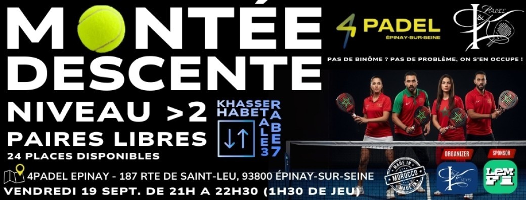 Montée / Descente IKPADEL 8.0