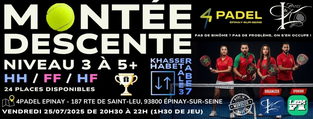 Montée Descente Padel Cup