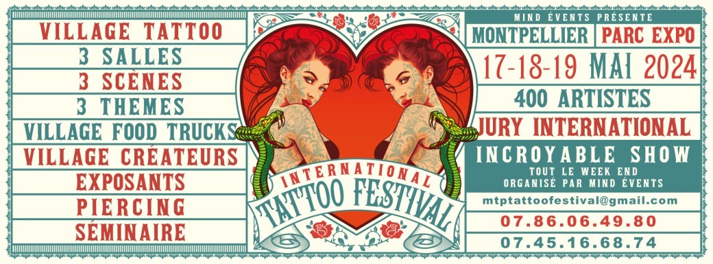 Montpellier tattoo festival 2024