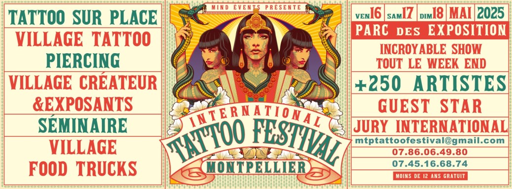 Montpellier tattoo festival 2025