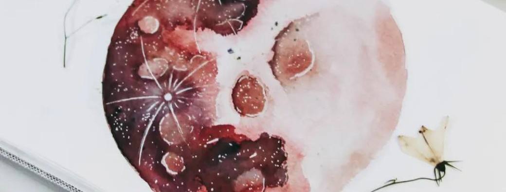 Moon Therapy : crée ta lune à l'aquarelle