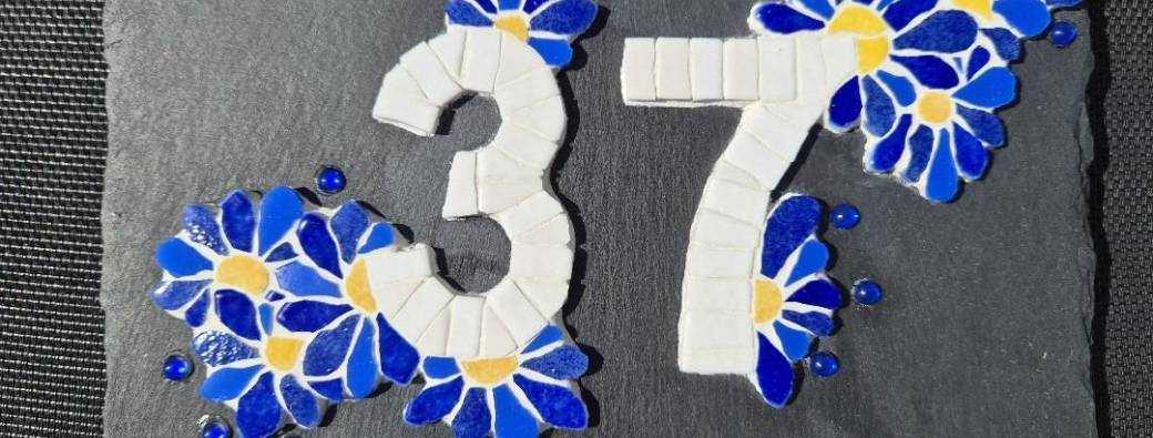 Mosaïque par l'Atelier de Co'