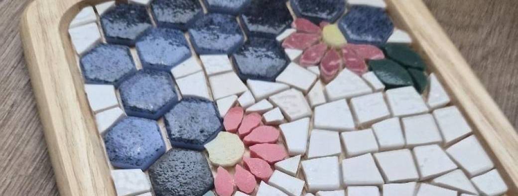 Mosaïque par l'Atelier de Co'