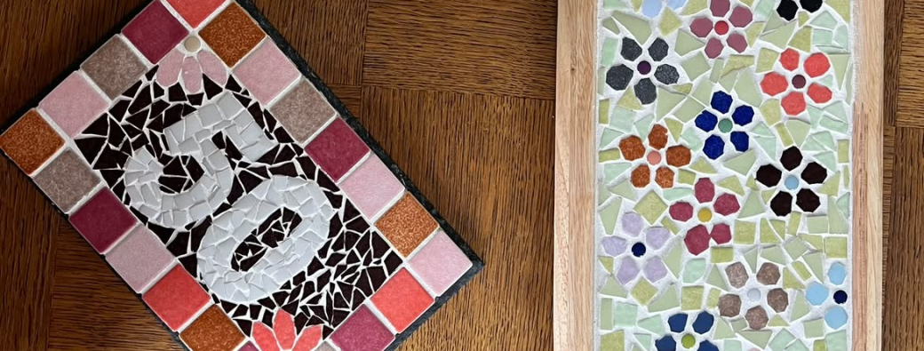 Mosaïque par l'Atelier de Co'