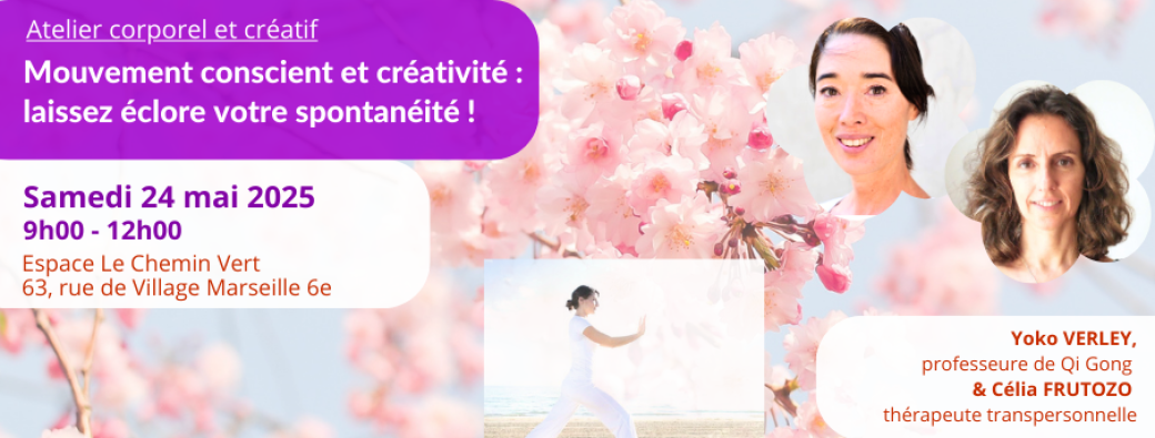 Mouvement conscient et créativité : laissez éclore votre spontanéité !