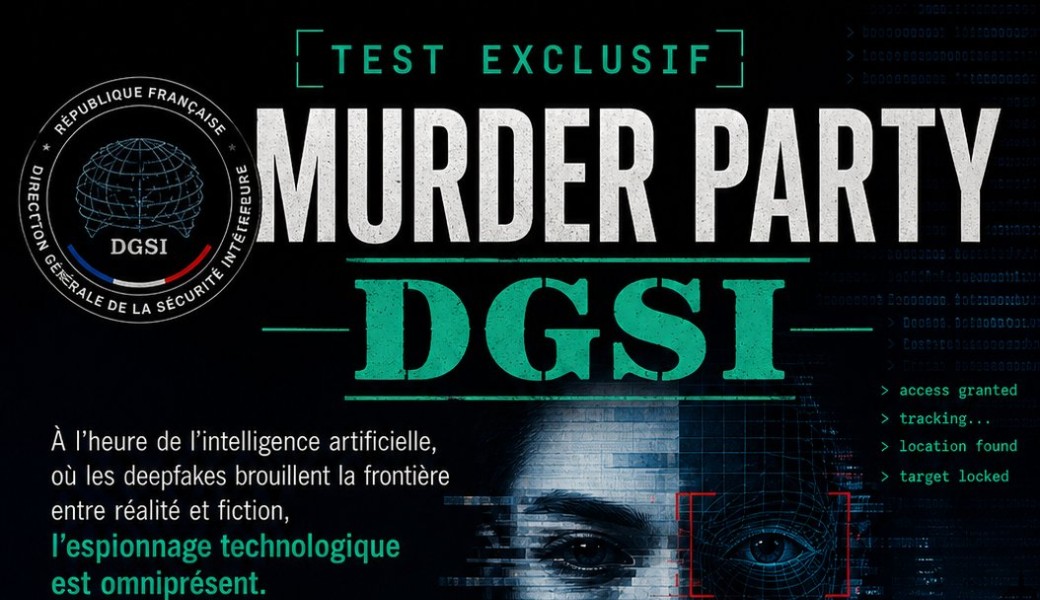 MURDER ESCAPE GAME DGSI & IA