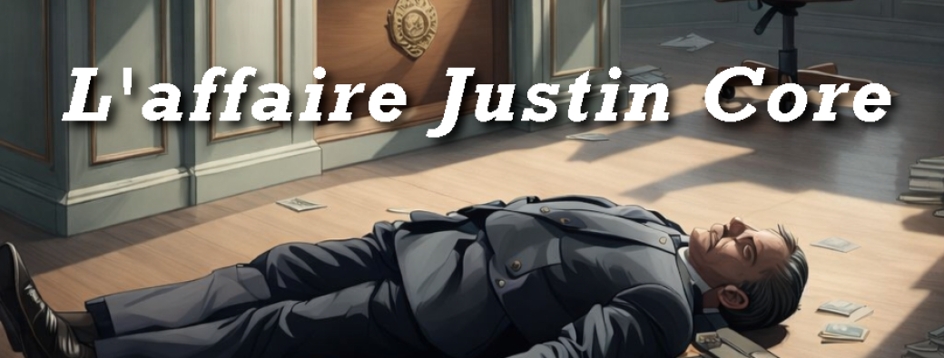 Murder Party au château de Contremoret - L'affaire Justin CORE