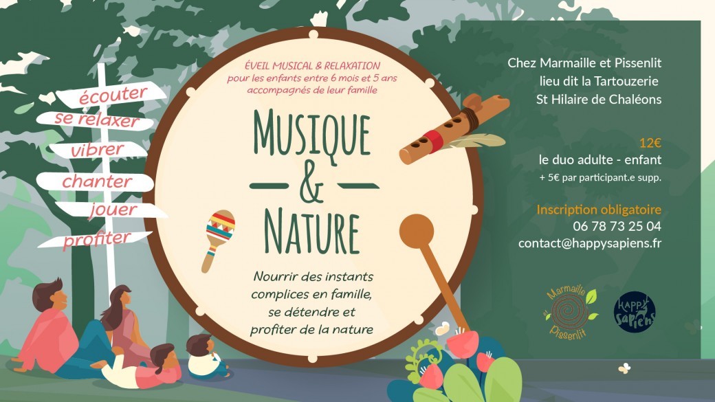Musique & Nature - Atelier d'éveil en famille 