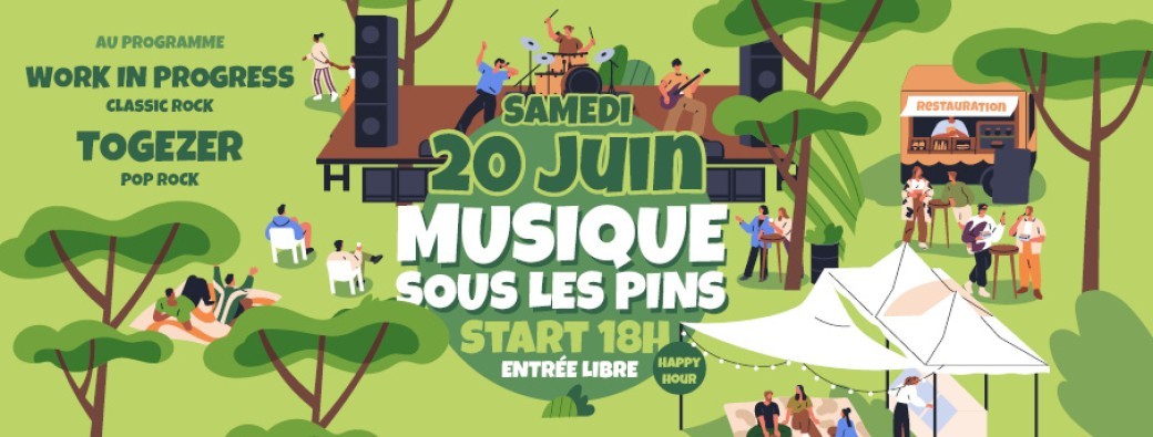 Musique sous les pins - Entressen - 2026