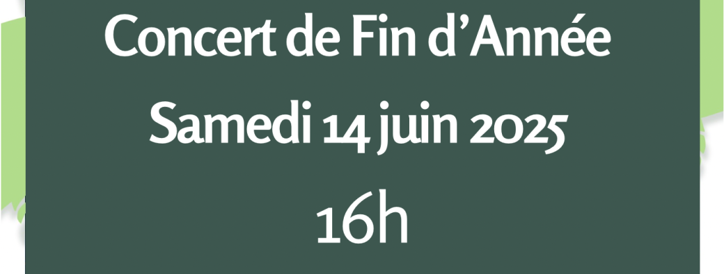 Concert de fin d’année 