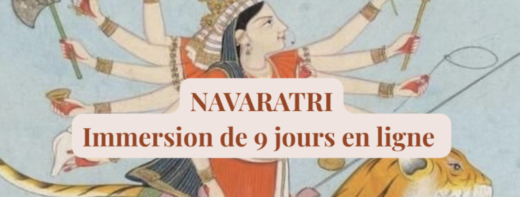 NAVARATRI -  Immersion de la Shakti