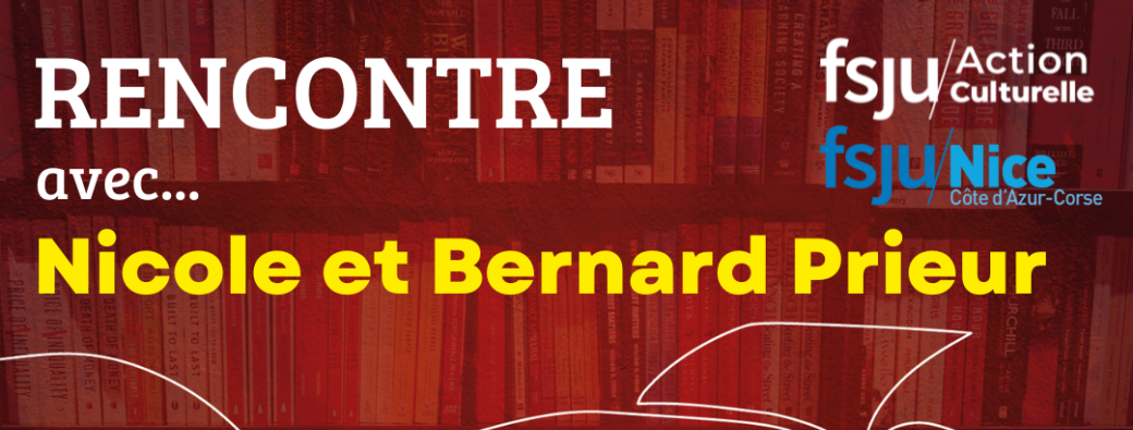 Rencontre avec Nicole et Bernard Prieur NICE