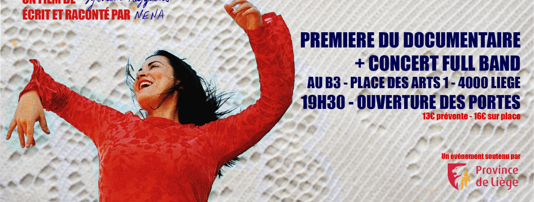 NENA - "La raíz" Première documentaire + concert