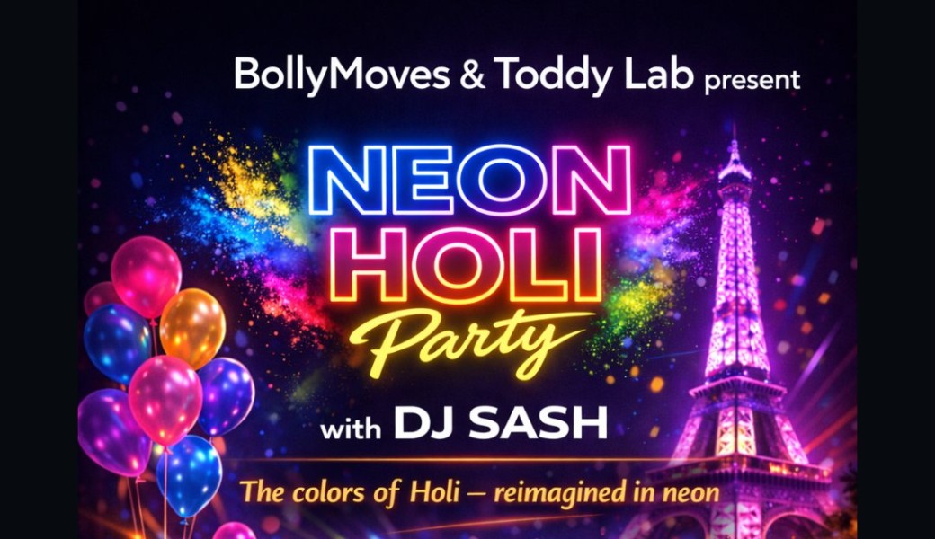 Neon Holi Party – Paris Edition