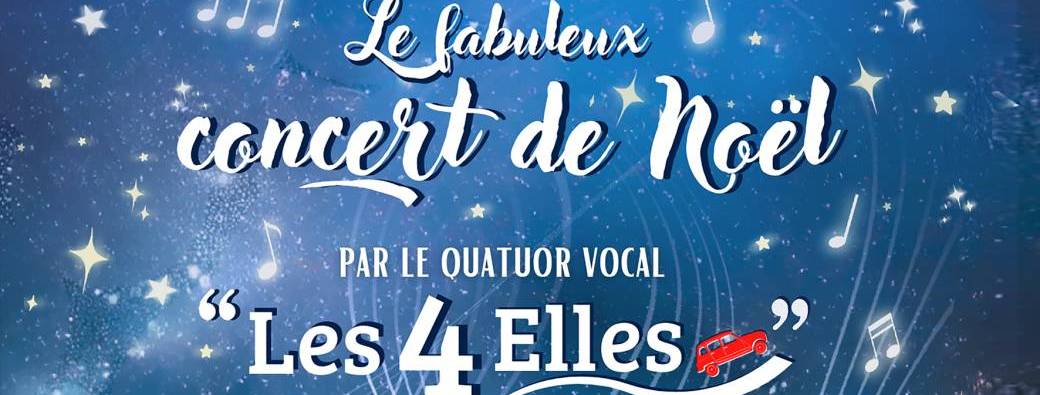 NICE;CONCERT de NOEL par LES 4 ELLES