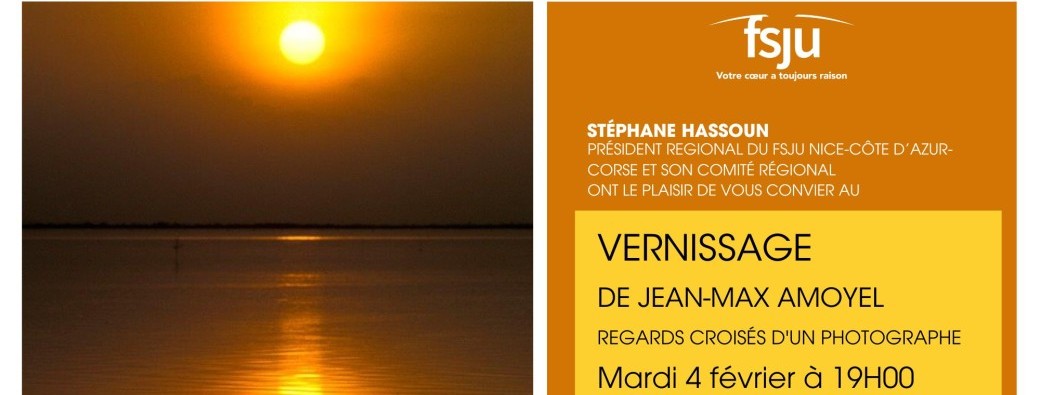 Vernissage Nice - Regards croisés d’un photographe 