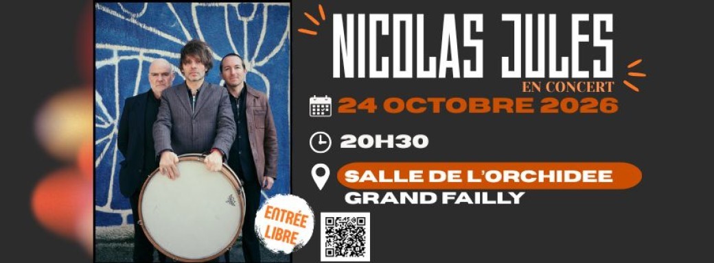 NICOLAS JULES EN CONCERT