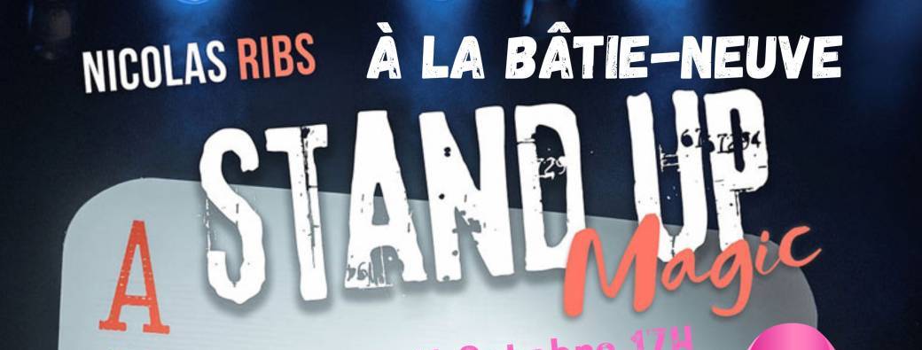 Nicolas RIBS " Stand up Magic" " Octobre Rose"