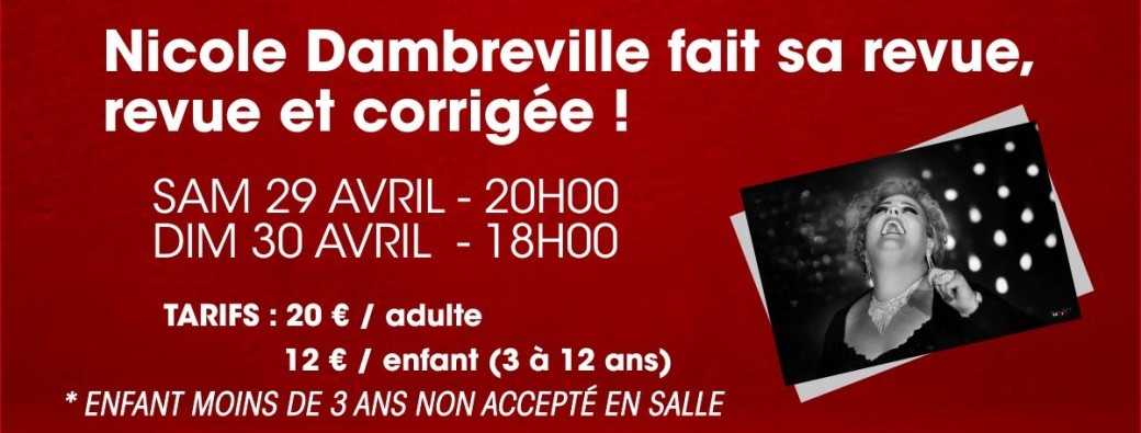 Nicole Dambreville fait sa revue, revue & corrigée