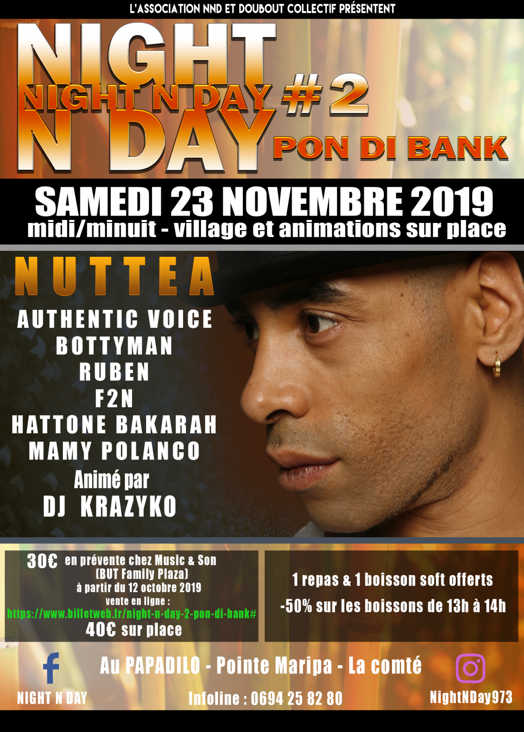 Night N Day#2 pon di bank